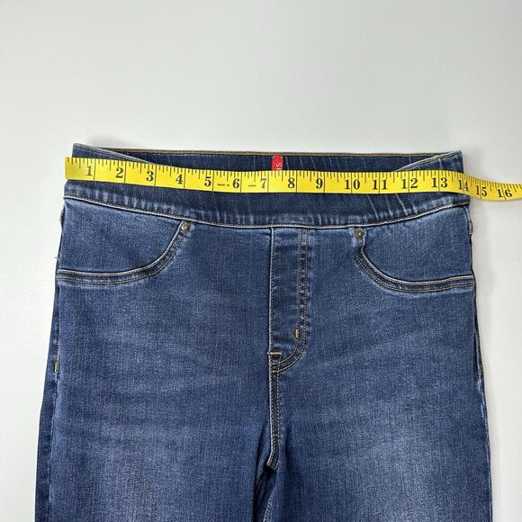 Spanx Jeans Women Medium Blue Ankle Skinny High Rise Shaping Core Control - Picture 12 of 16